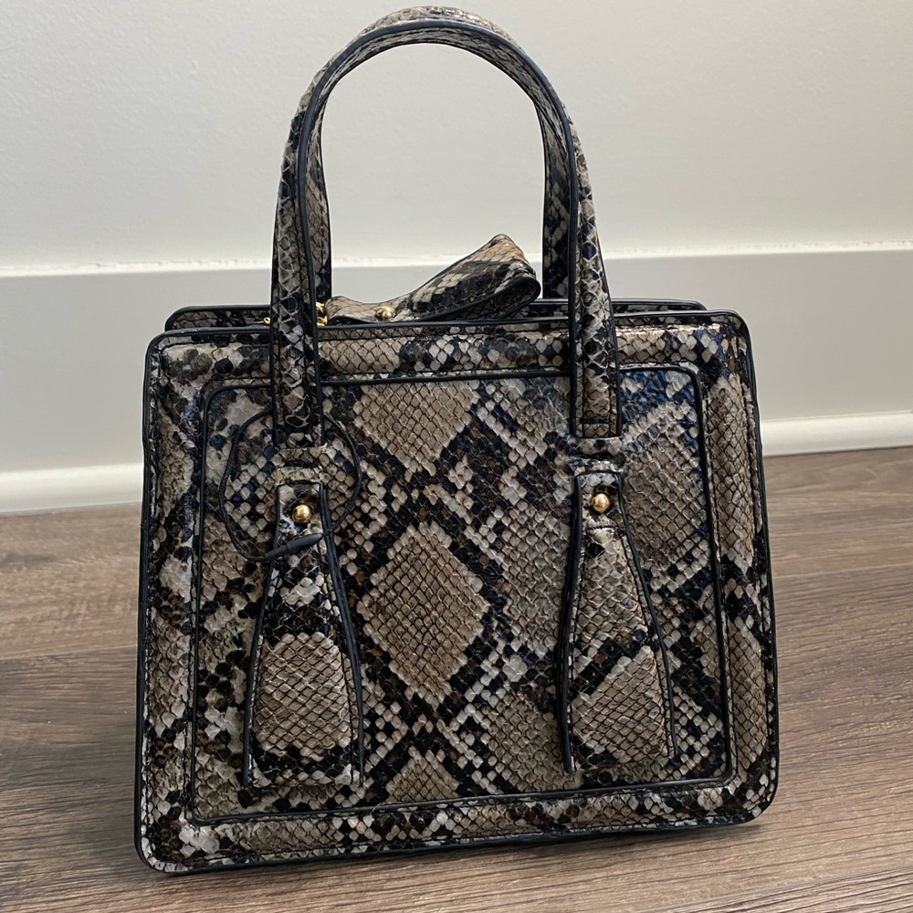 Zara Women’s Fashion Snakeskin Handbag